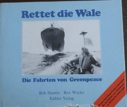 Book Greenpeace safe the whales
