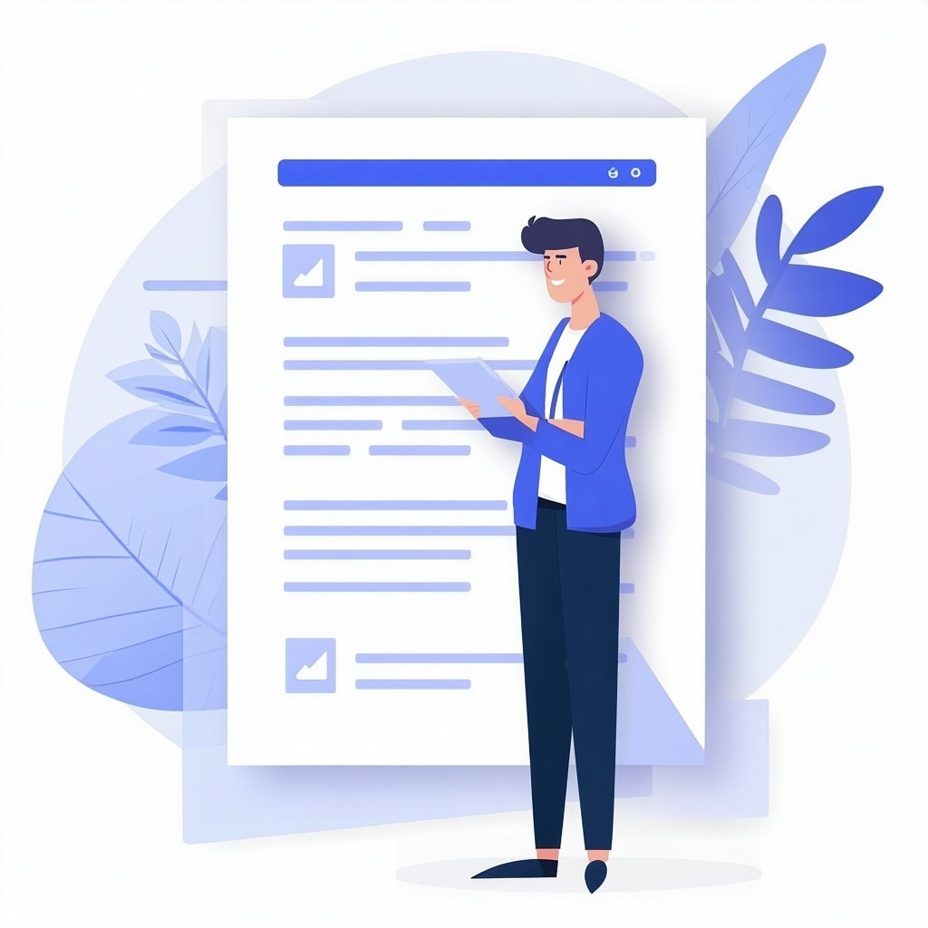 Please make an image that represents a Job listing page Decide for yourself but make it show a great career